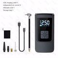 Portable Car Air Pump Wireless Tire Inflator Electric Air Compressor with LCD Digital Display for Car Motorcycles Bicycle Ball